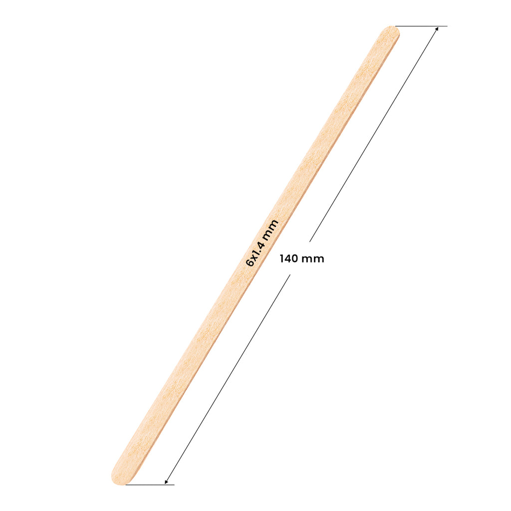 Holzspatel klein 100 Stück – perfekte Präzision für empfindliche Bereiche