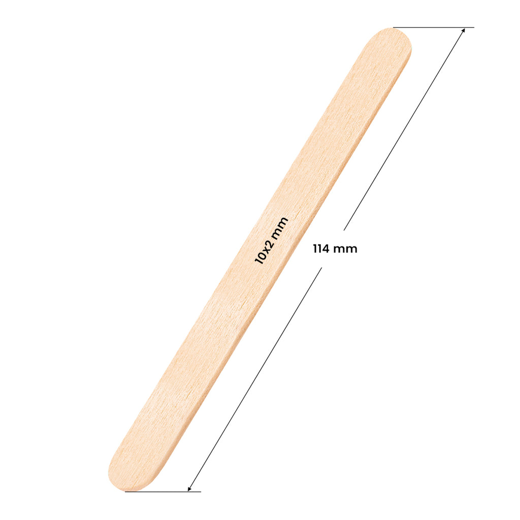 Holzspatel mittel 100 Stück – perfekt für präzise Waxing-Arbeiten