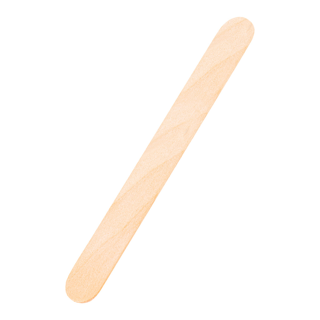 Holzspatel groß – hygienisch &amp; praktisch für Kosmetikbehandlungen 150*18*1,8 mm