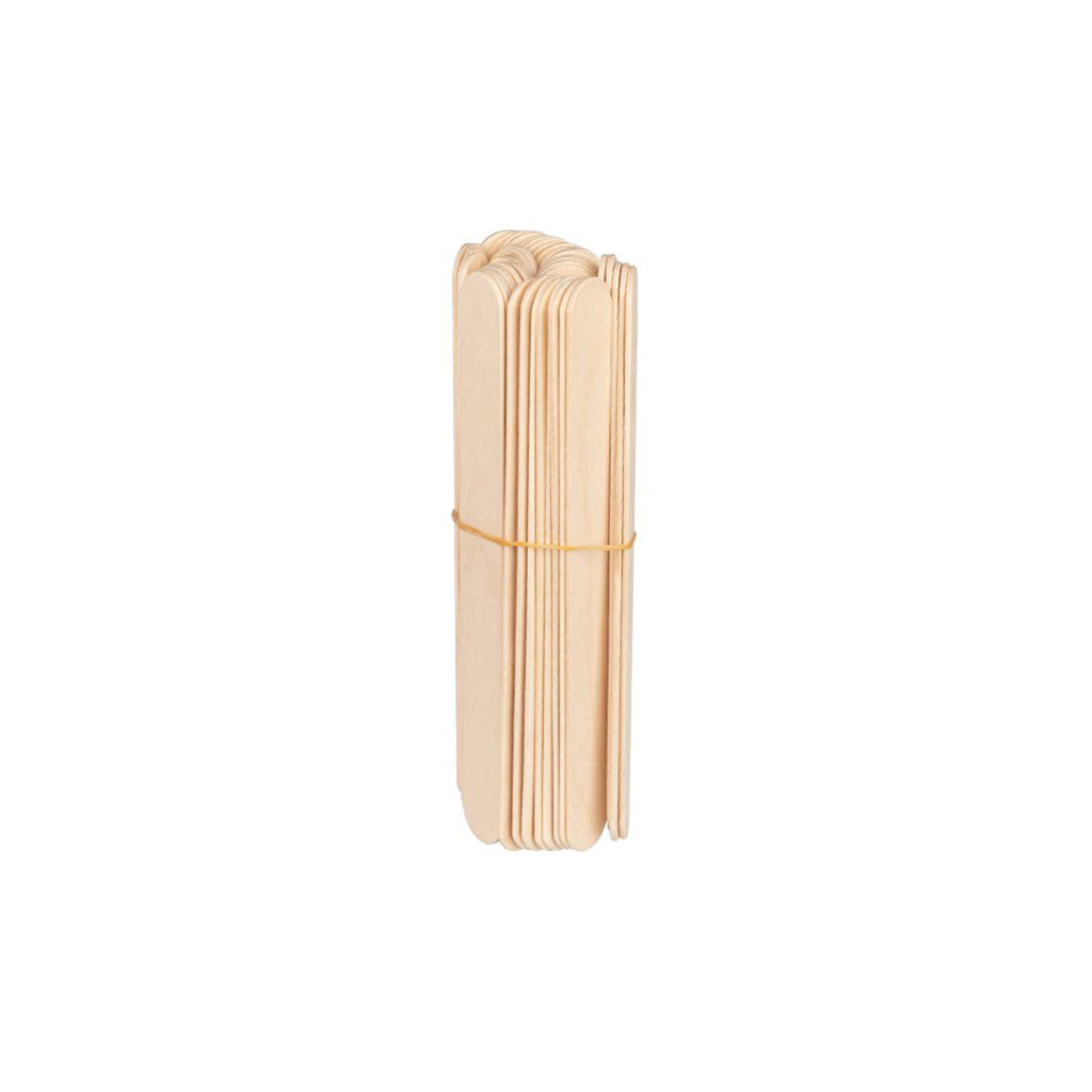 Holzspatel groß – hygienisch &amp; praktisch für Kosmetikbehandlungen 150*18*1,8 mm