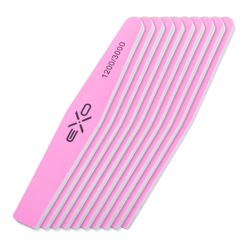 EXO Profi Polierblock – perfekter Hochglanz für professionelle Nägel 10 stk.