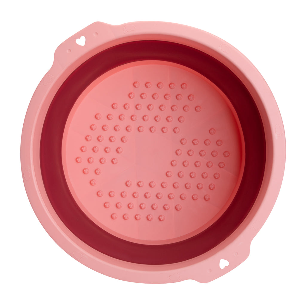 Faltbare Pediküre-Schüssel – Rosa