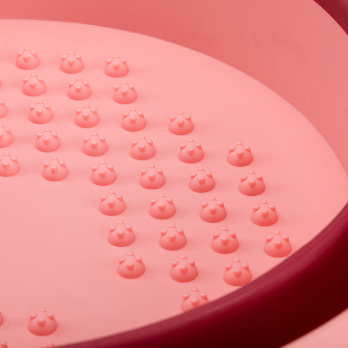 Faltbare Pediküre-Schüssel – Rosa
