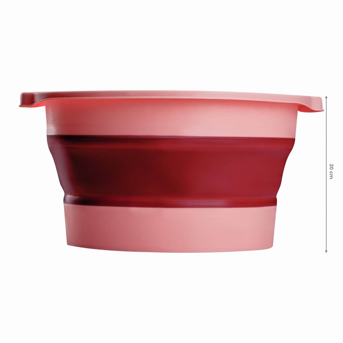 Faltbare Pediküre-Schüssel – Rosa