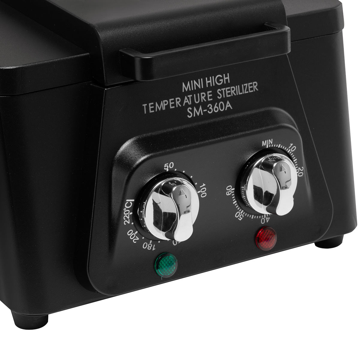 Hochtemperatur-Sterilisator SM-360A Schwarz – professionelle Hygiene für dein Studio