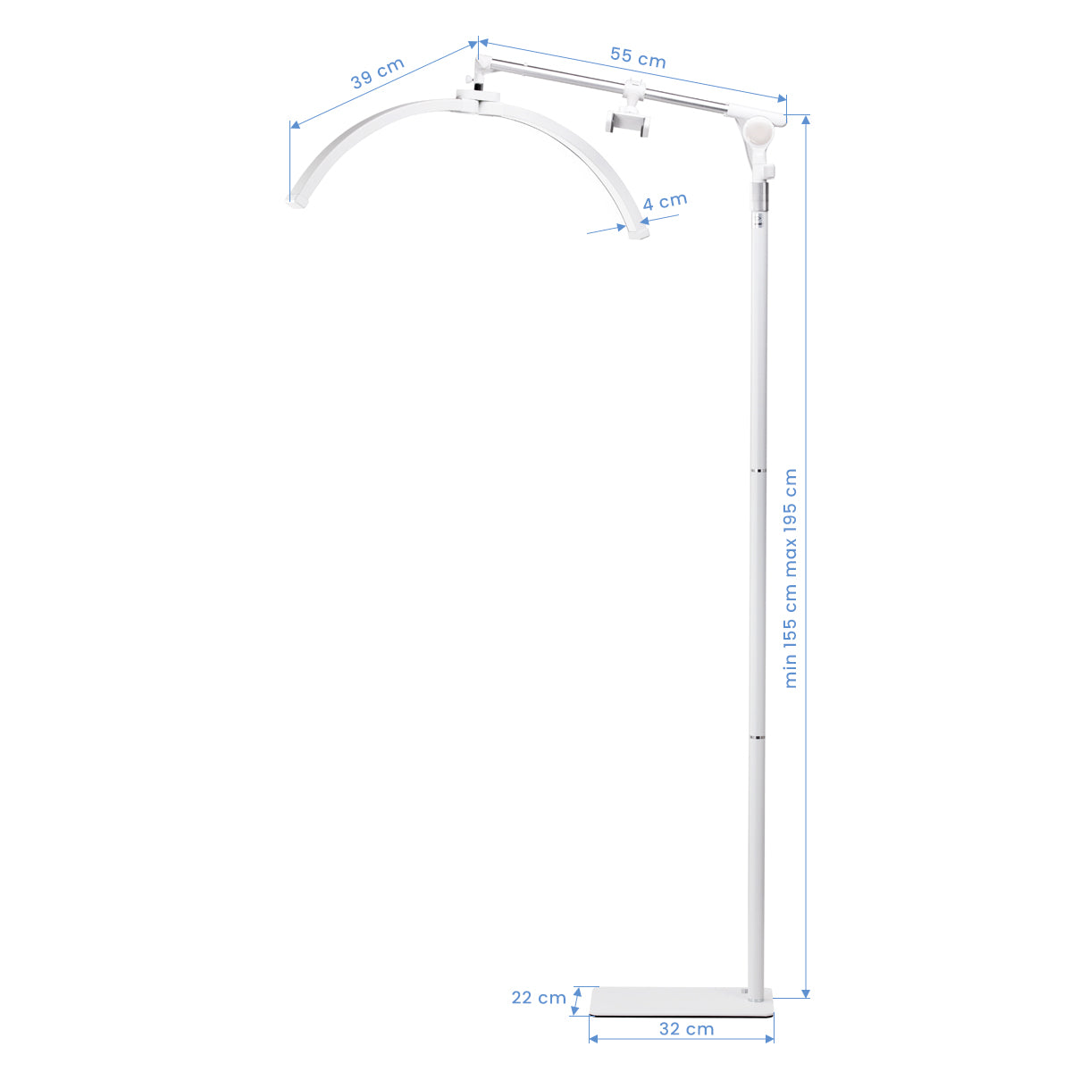 GLOW Profi Kosmetiklampe – perfektes Licht ohne Schatten
