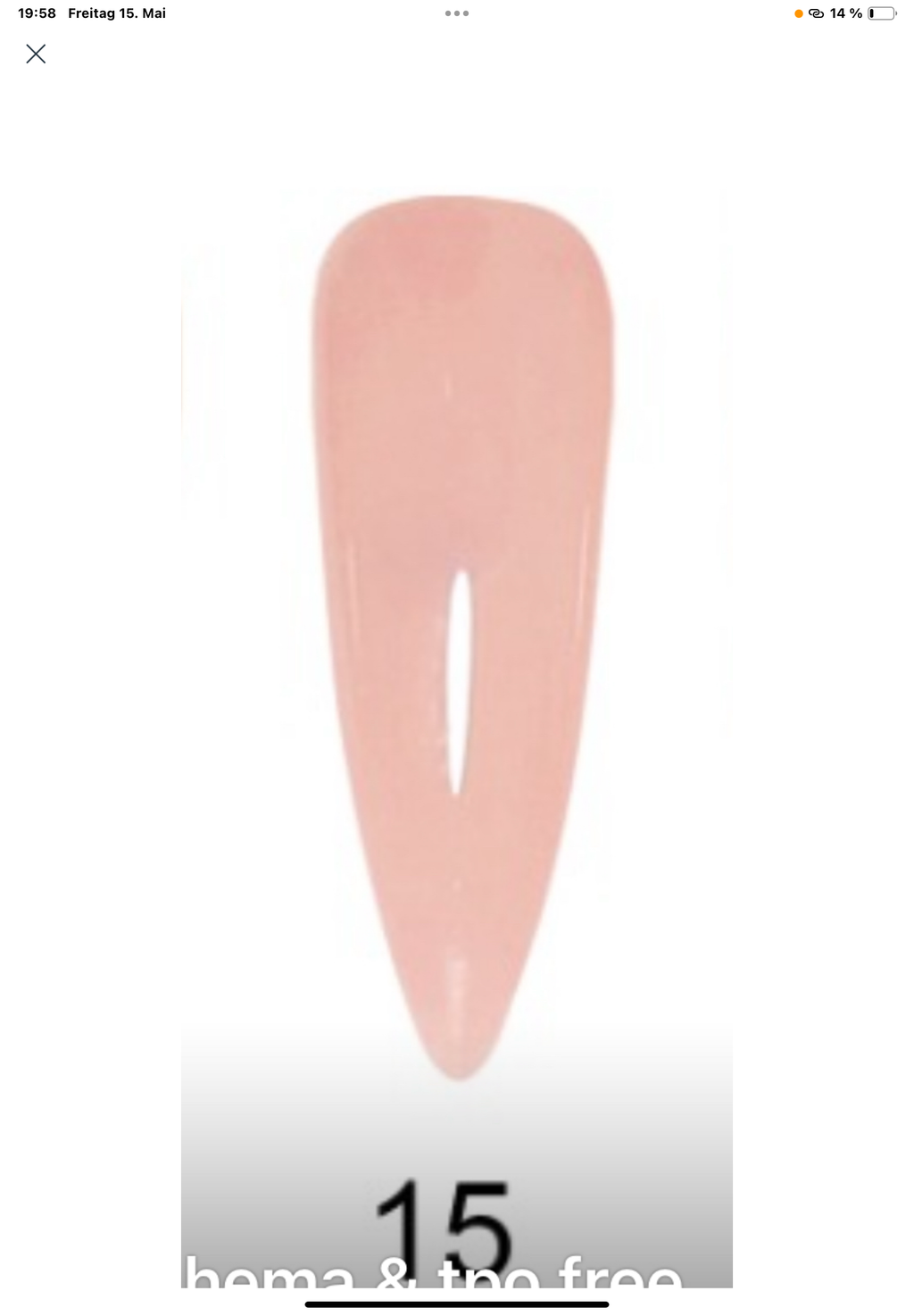 Builder gel Hard Gel Tiegel 30g