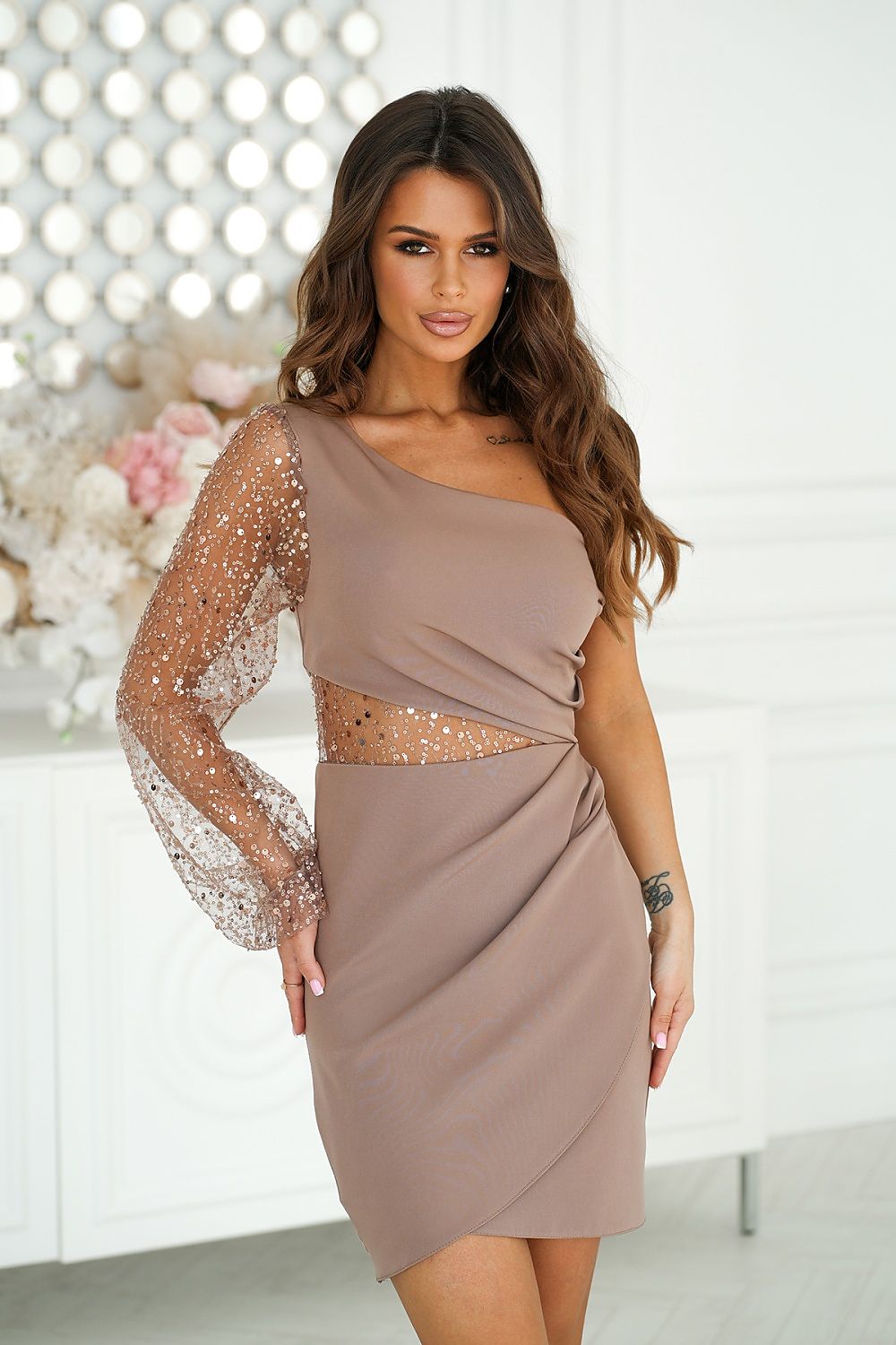  Kurzes Kleid model 193801 Bicotone 