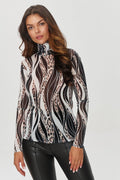  Bluse model 200053 Makadamia 