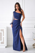 Langes Kleid model 202384 Bicotone 