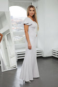  Langes Kleid model 215114 Jersa 