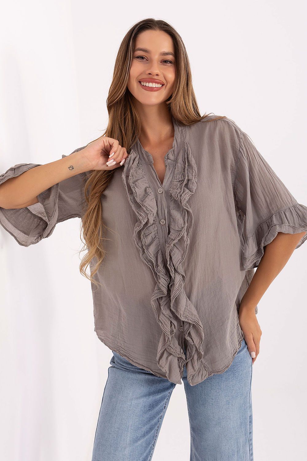  Damen Hemd model 215813 Italy Moda 