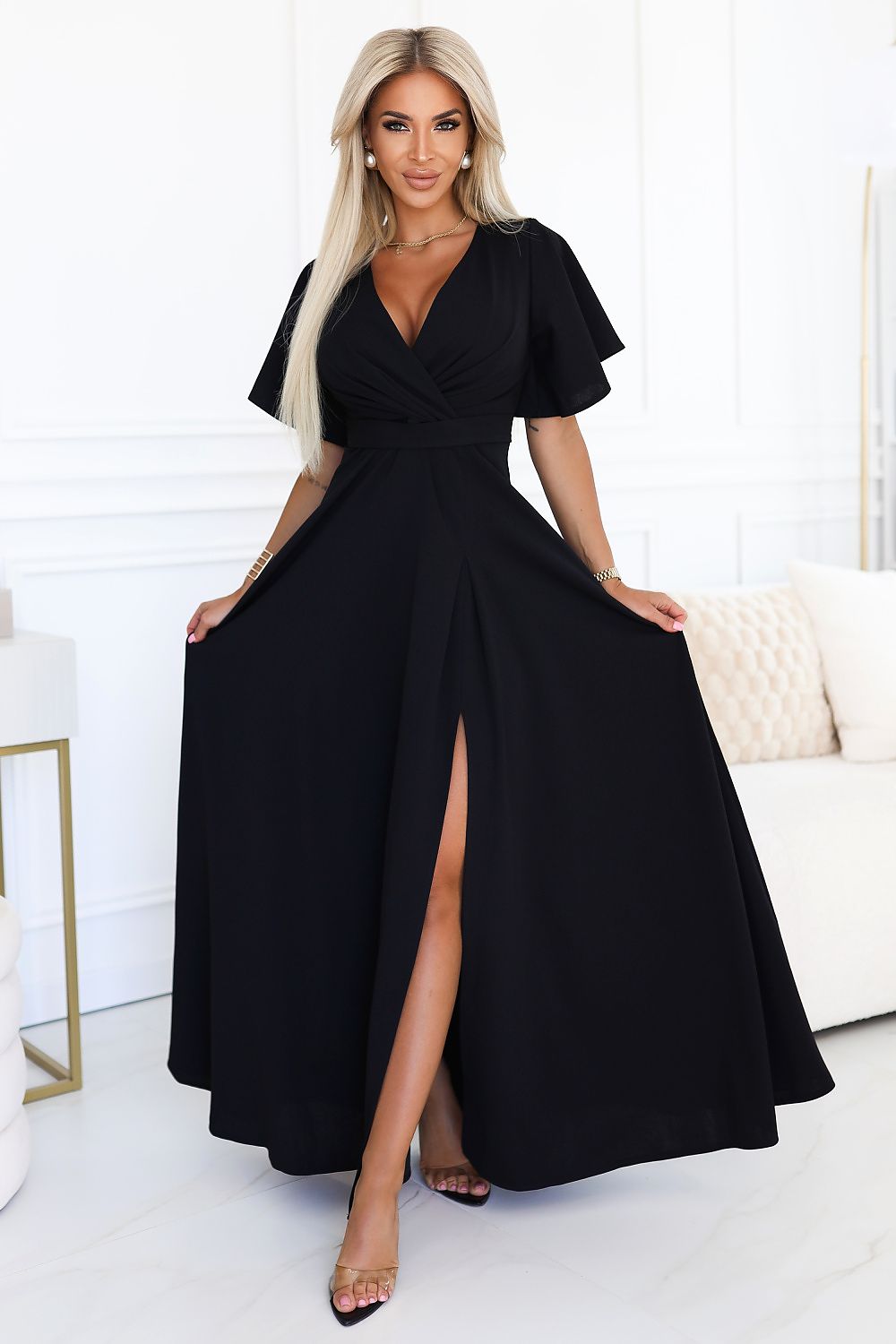  Langes Kleid model 216455 Numoco 