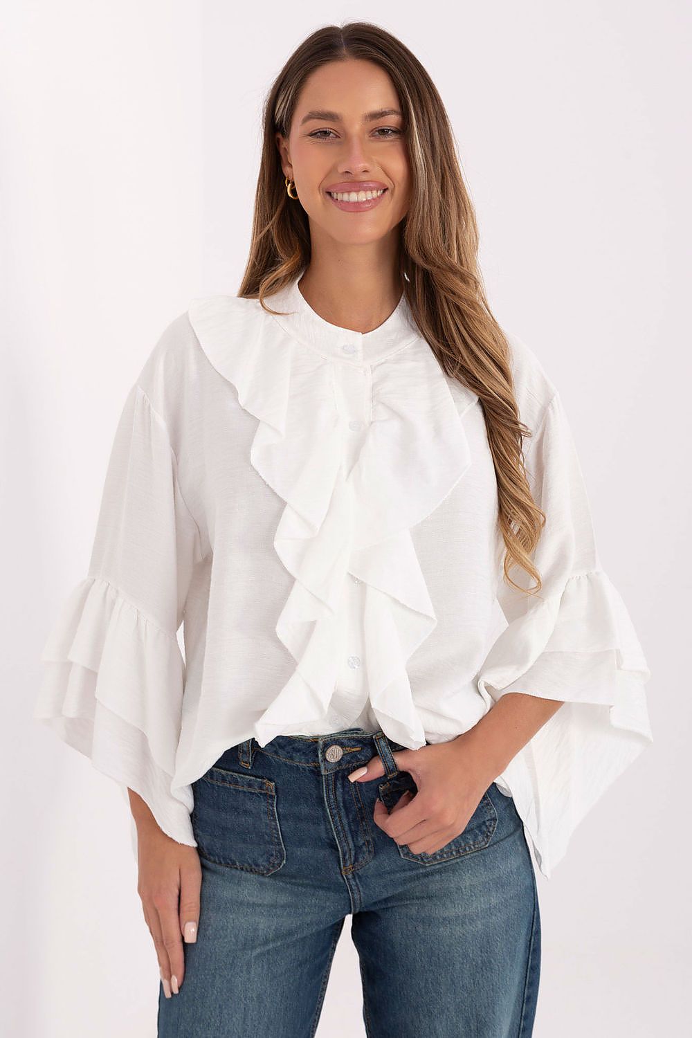  Langarm Hemd model 220229 Rue Paris 