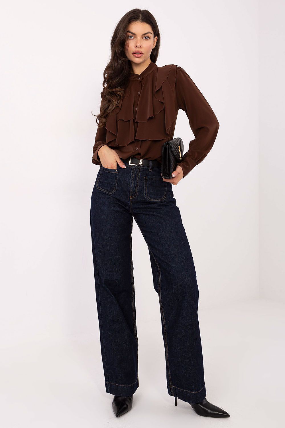  Langarm Hemd model 220563 Rue Paris 