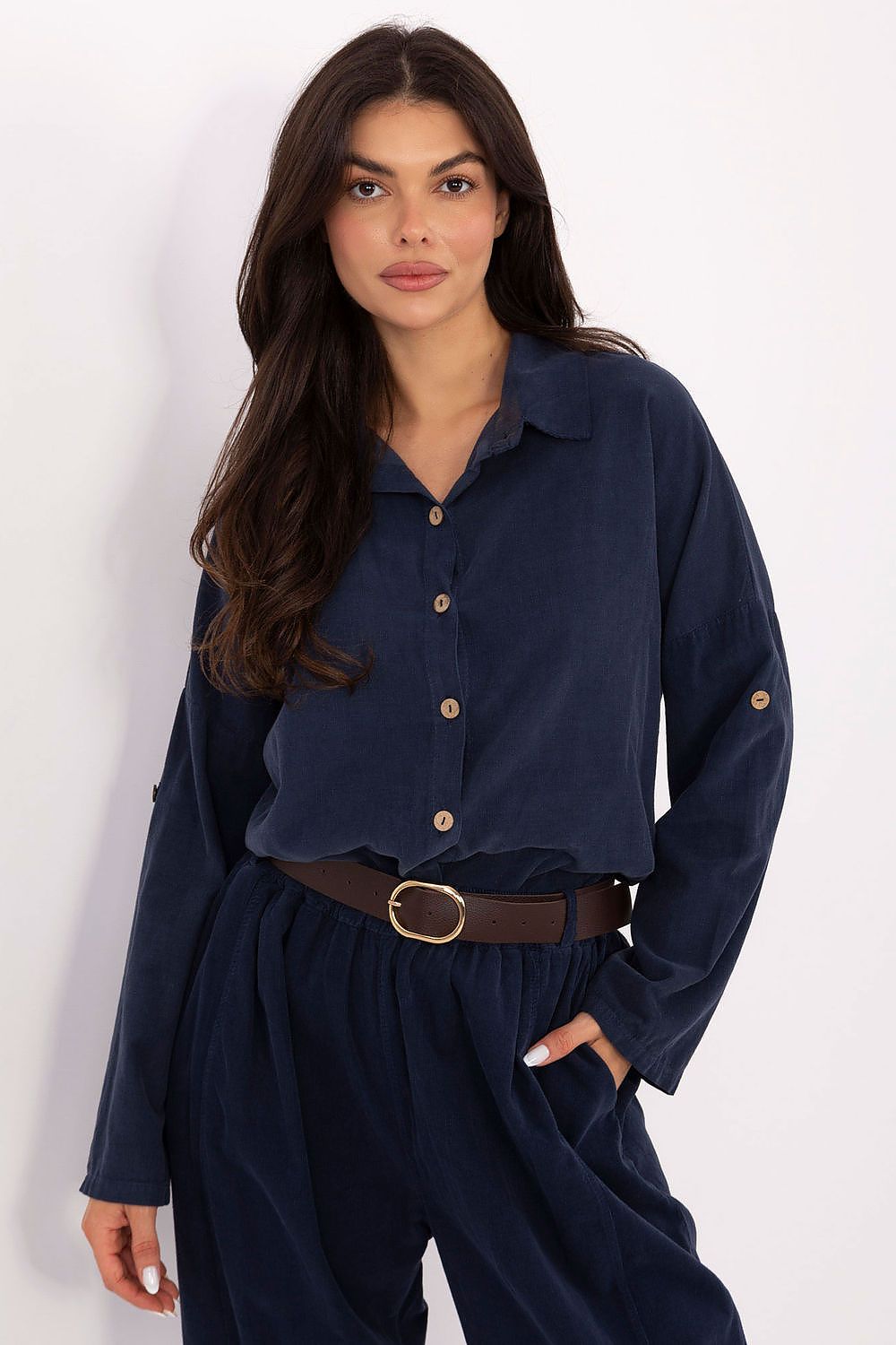  Langarm Hemd model 220822 Italy Moda 