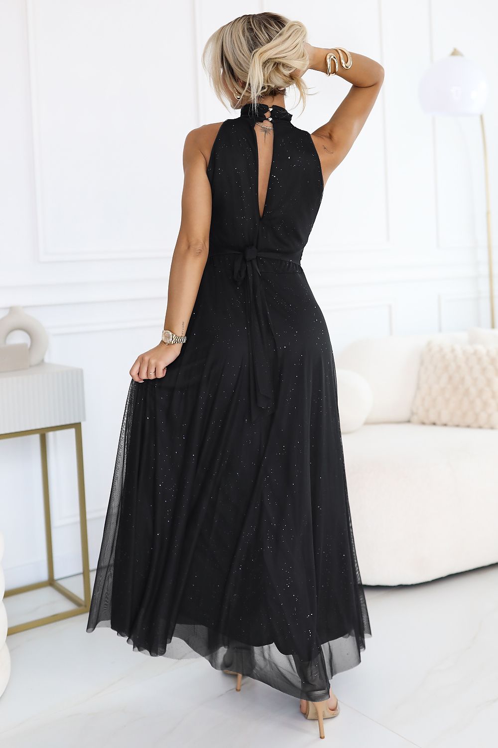  Langes Kleid model 221117 Numoco 
