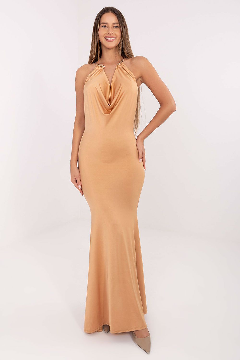  Langes Kleid model 221318 Italy Moda 
