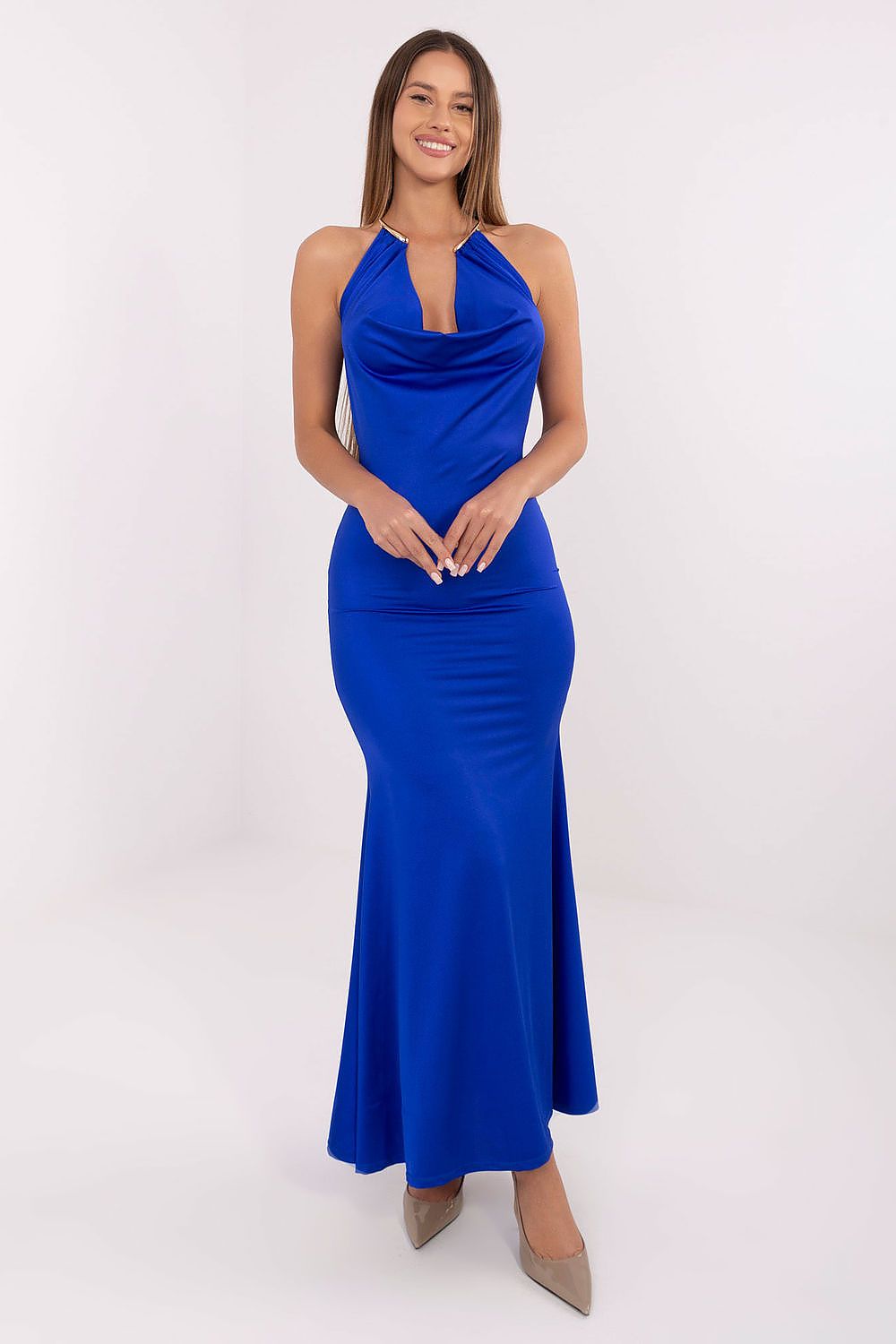  Langes Kleid model 221319 Italy Moda 