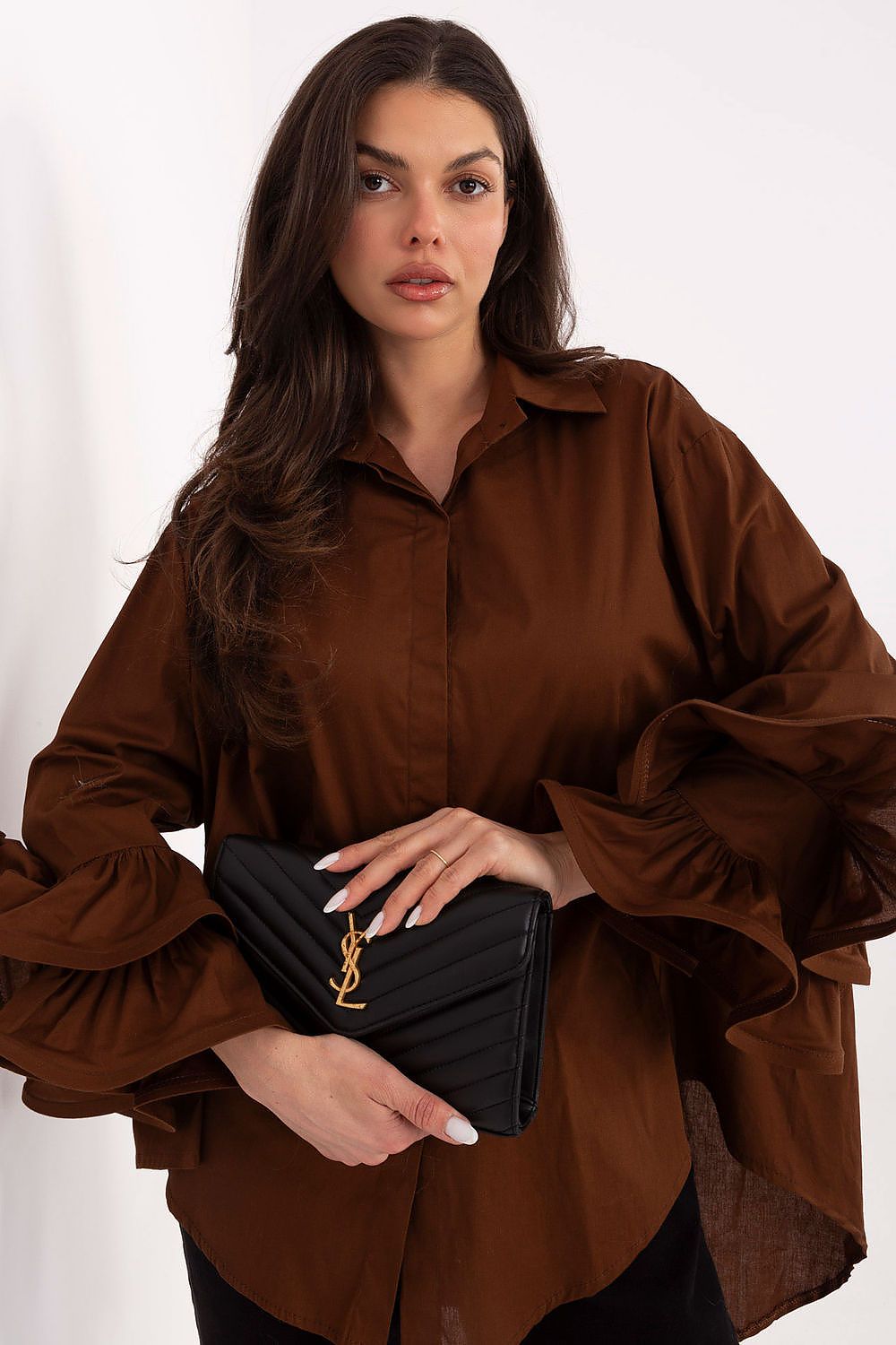  Langarm Hemd model 222314 Italy Moda 