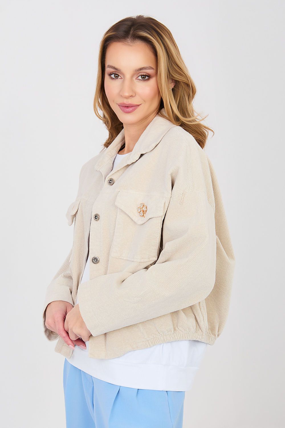  Cordjacke model 224979 Rue Paris 