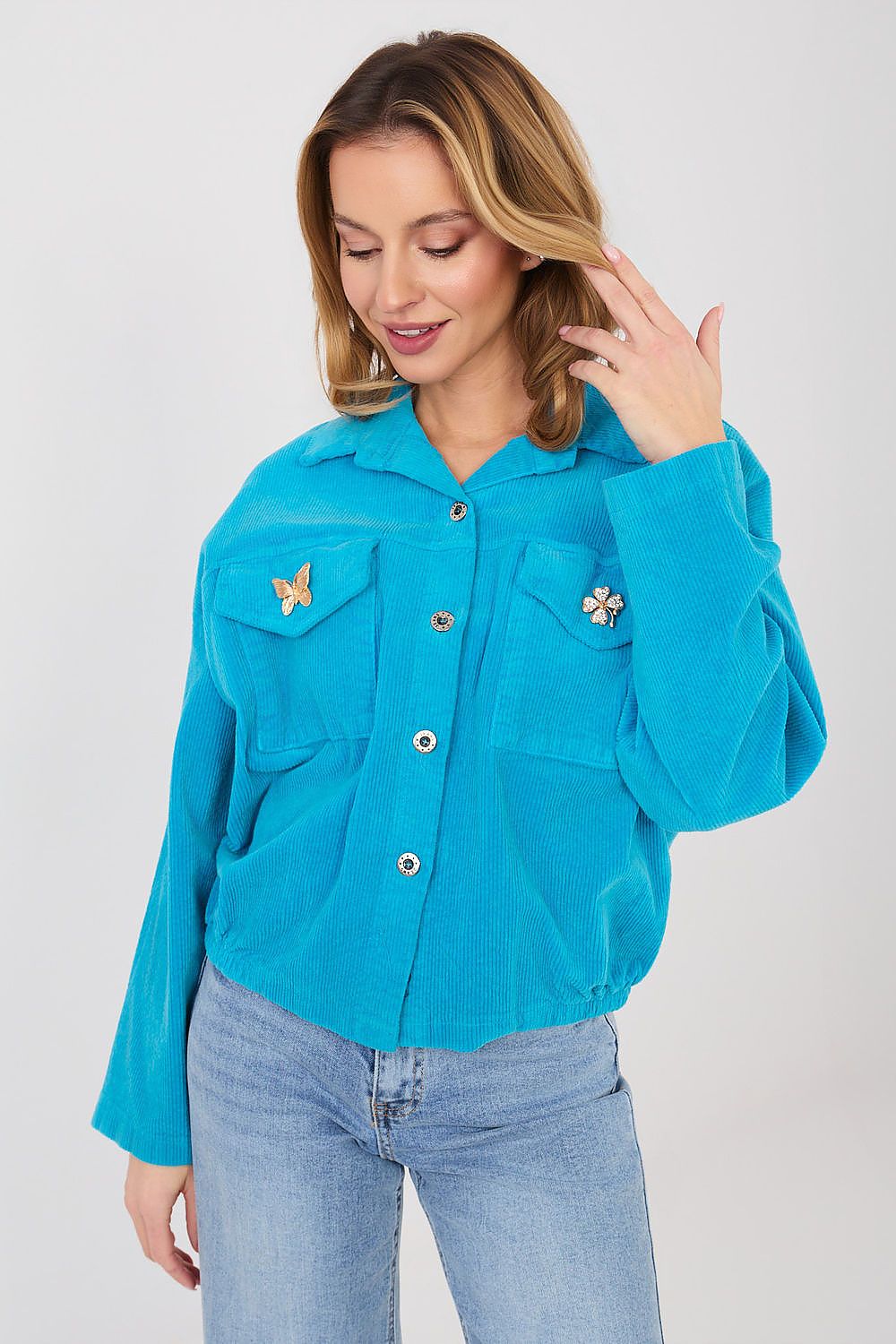  Cordjacke model 224985 Rue Paris 