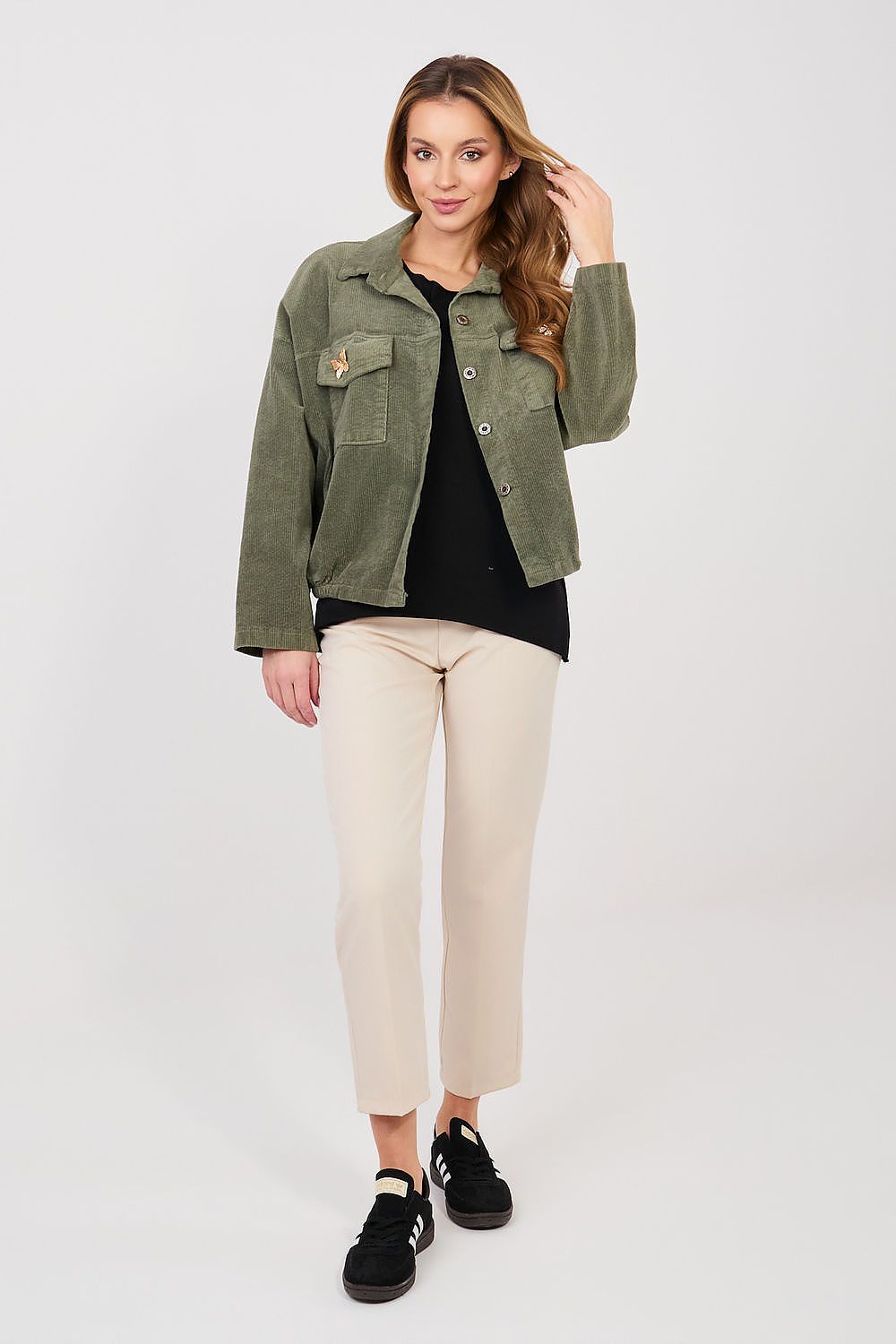  Cordjacke model 224986 Rue Paris 