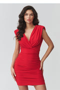  Cocktailkleid model 226859 Makadamia 