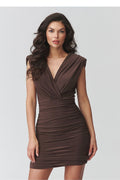  Cocktailkleid model 226860 Makadamia 