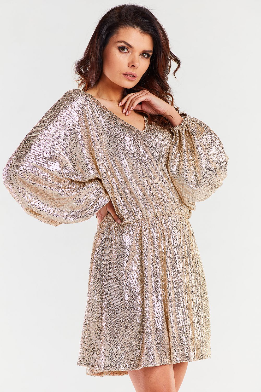  Abendkleid model 174305 awama 